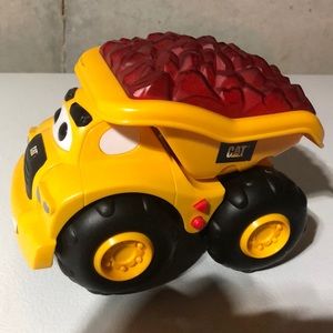 CAT truck lights up and talks caterpillar